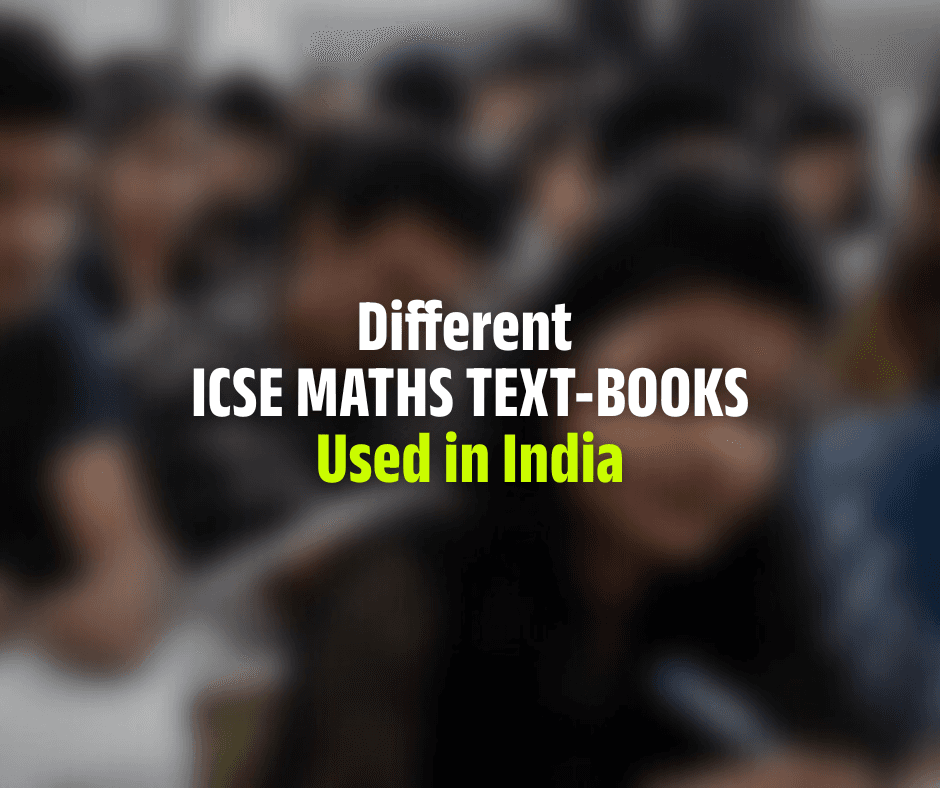 Featured image for ICSE Class 10 Maths Textbooks in India.